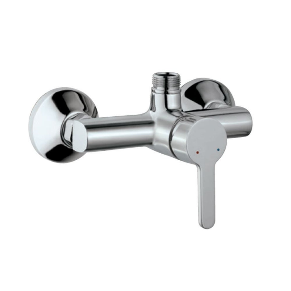 Jaquar Fusion Single Lever Exposed Shower Mixer - Chrome