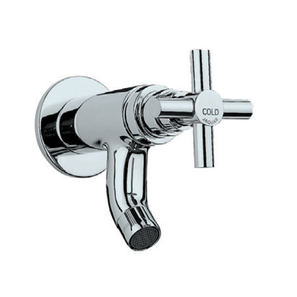 Jaquar Solo Bib Cock (Angular Shape) - Chrome