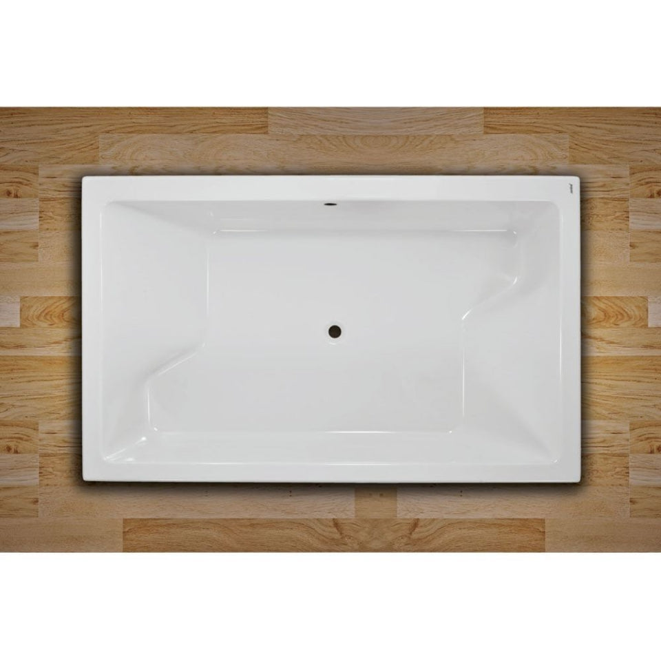 Jaquar Kubix Prime Built-in Bathtub - White