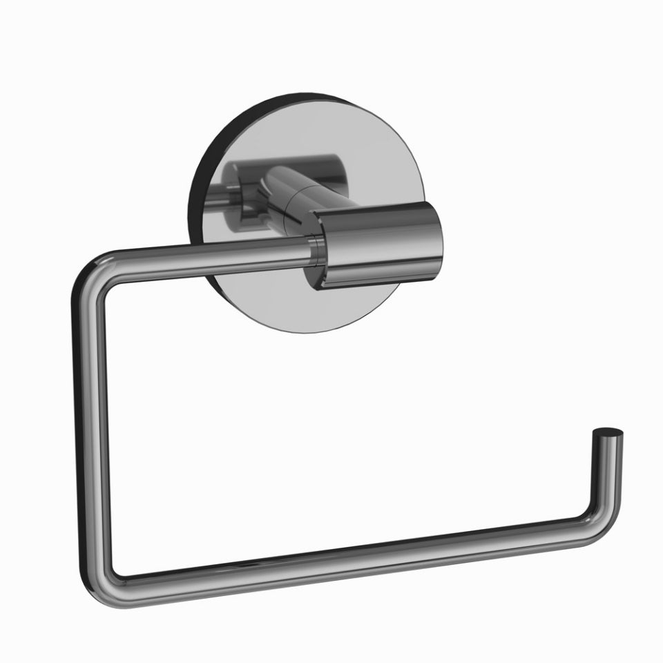 Jaquar Continental Toilet Roll Holder - Black Chrome