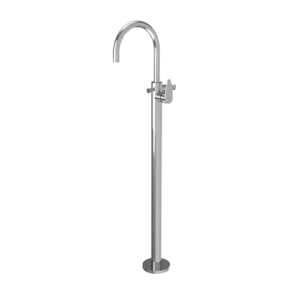 Jaquar Vignette Prime Exposed Parts of Floor Mounted Single Lever Bath Mixer - Chrome
