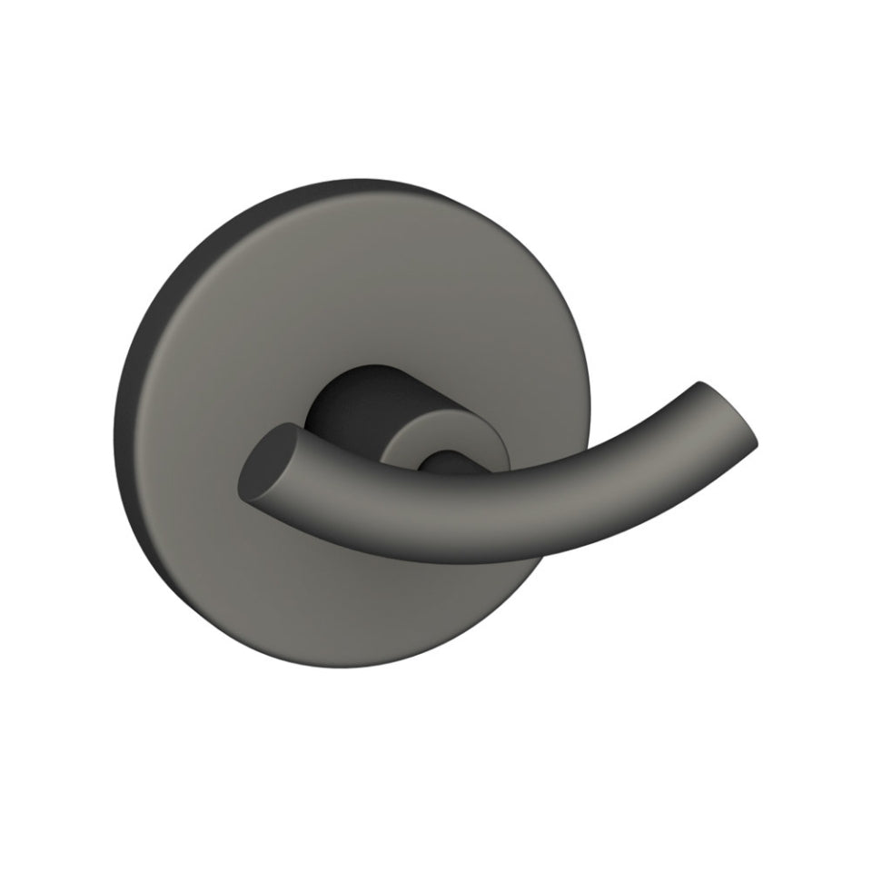 Jaquar Continental Double Coat Hook - Graphite