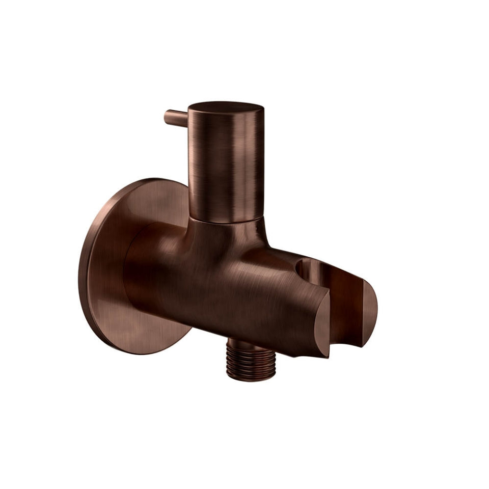 Jaquar Round Wall Outlet - Antique Copper