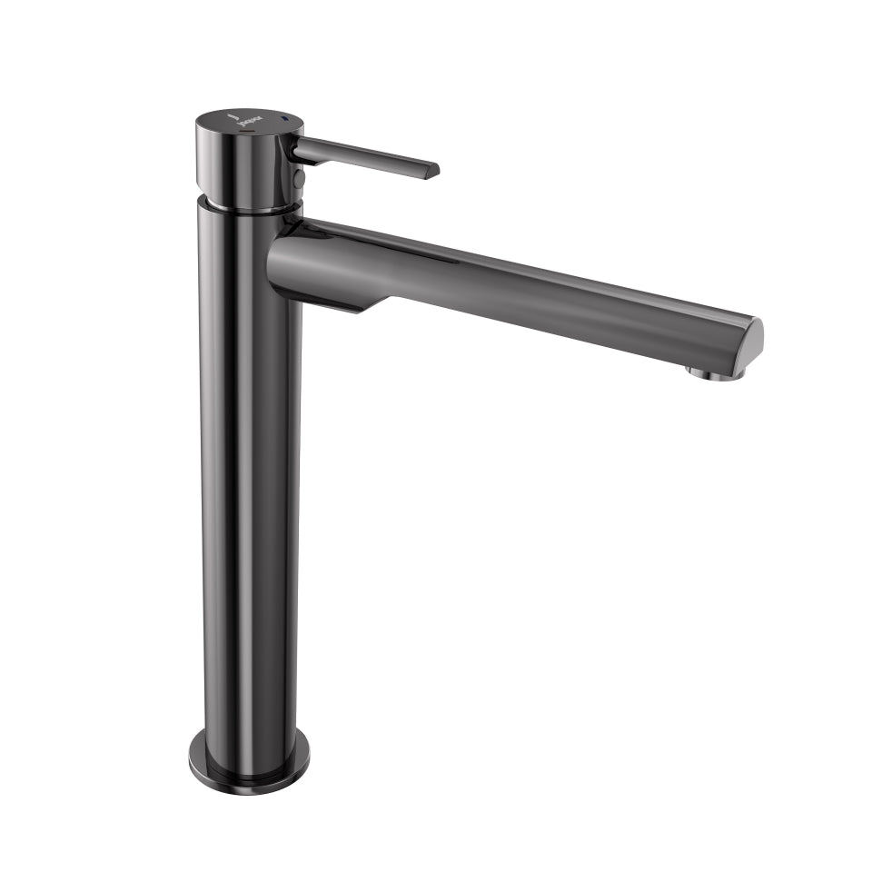 Jaquar Florentine Prime Single Lever Tall Boy - Black Chrome