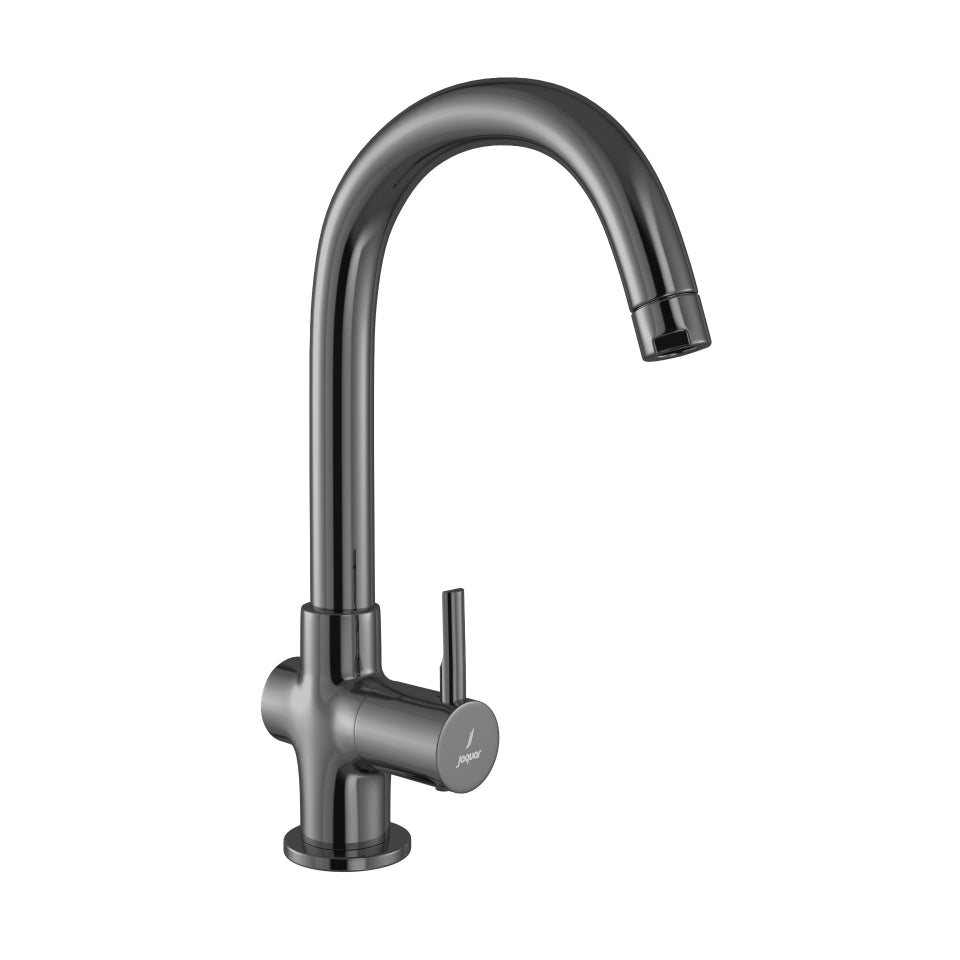 Jaquar Florentine Prime Sink Cock - Black Chrome