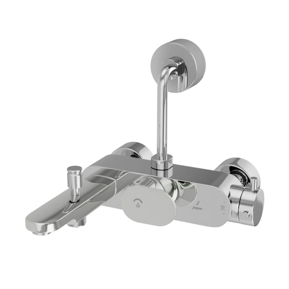 Jaquar Opal Prime Exposed Thermostatic Bath & Shower Mixer 3-in-1 System - Chrome