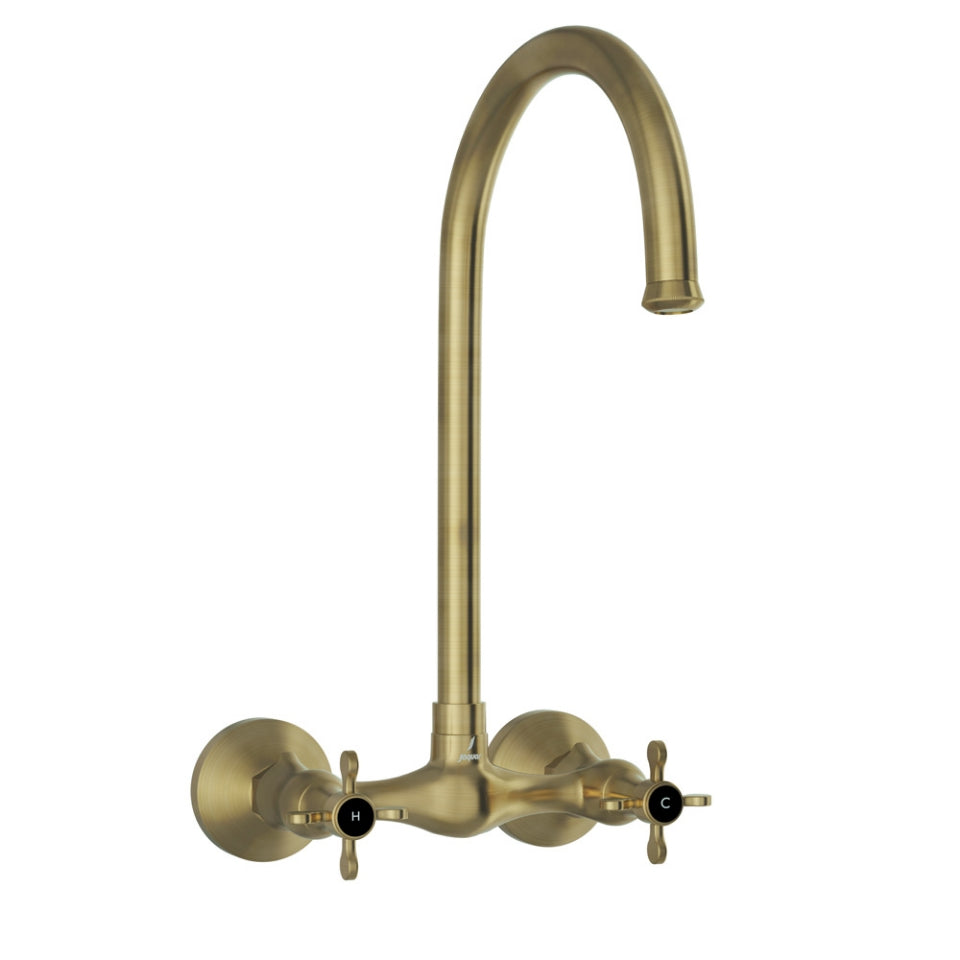 Jaquar Queens Prime Sink Mixer with Regular Swinging Spout - Antique Bronze
