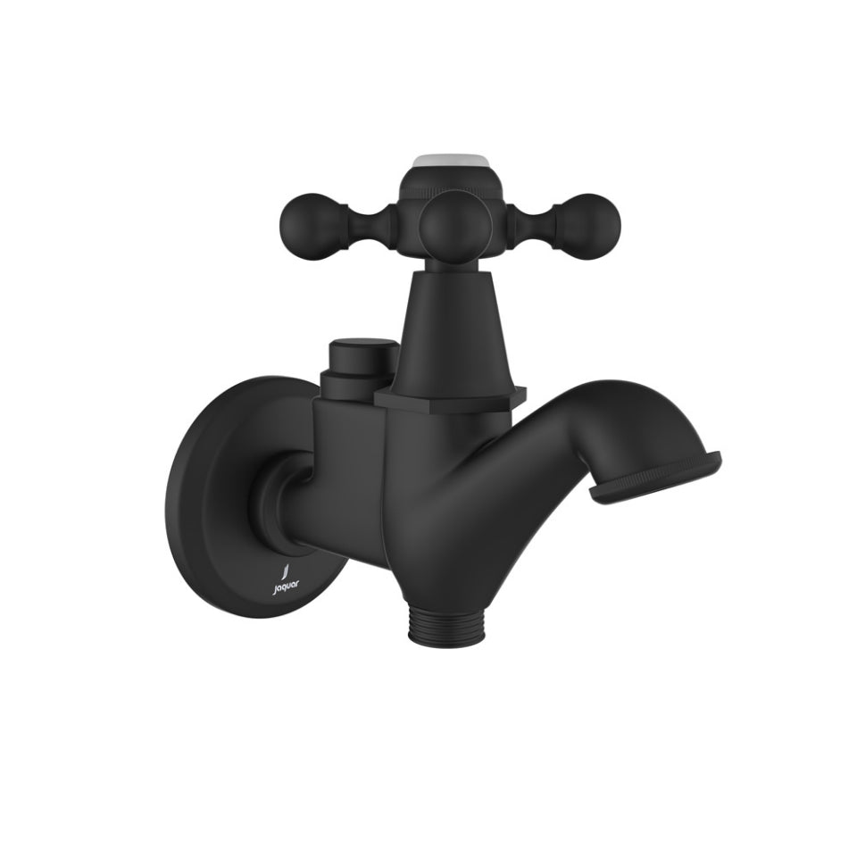 Jaquar Queens 2 Way Bib Cock - Black Matt
