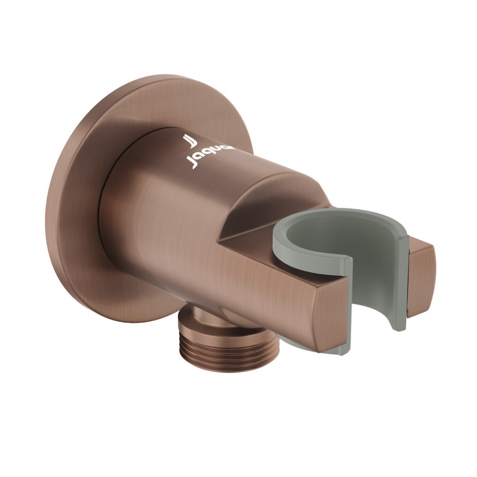 Jaquar Wall Outlet with Shower Hook - Antique Copper