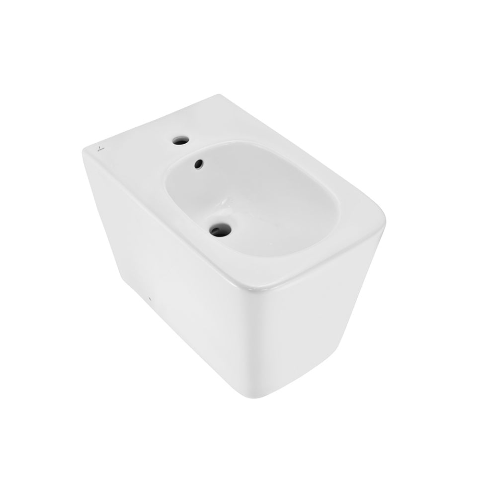 Jaquar Aria Floor Mounted Bidet - White