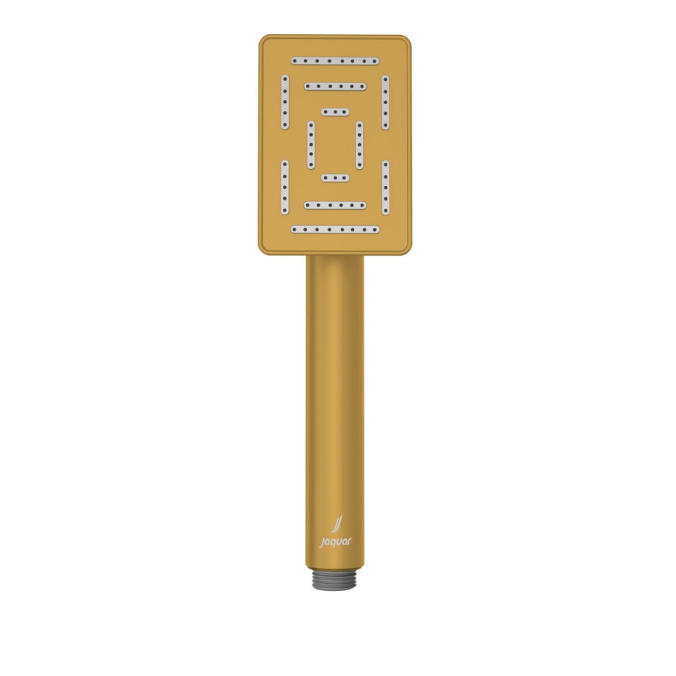 Jaquar Rectangular Shape Maze Metal Hand Shower - Gold Matt PVD