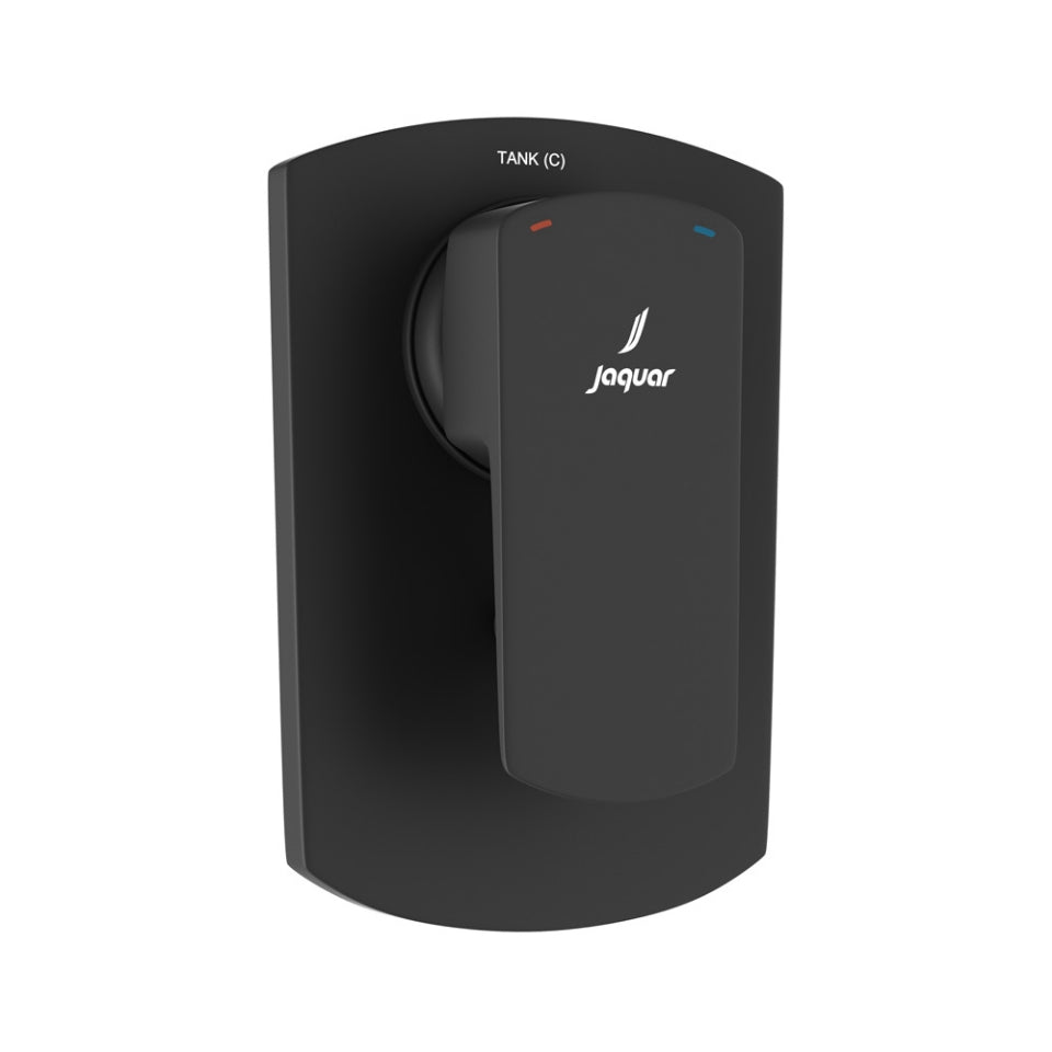 Jaquar Kubix Prime Single Lever 3-inlet Diverter - Black Matt
