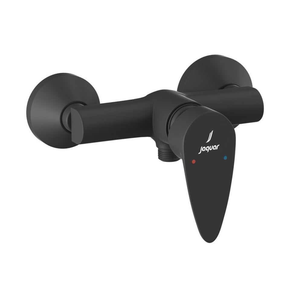 Jaquar Vignette Prime Single Lever Exposed Shower Mixer - Black Matt