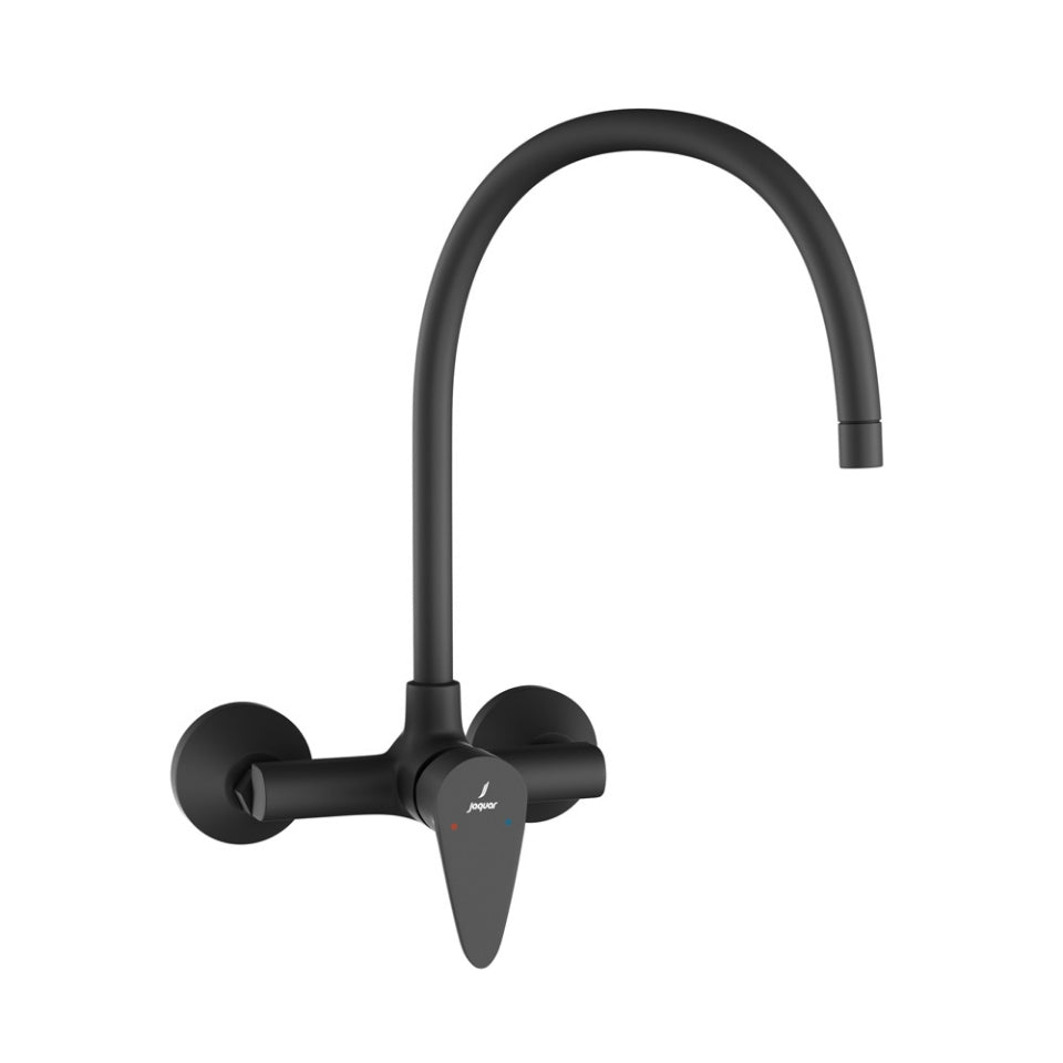 Jaquar Vignette Prime Single Lever Sink Mixer - Black Matt