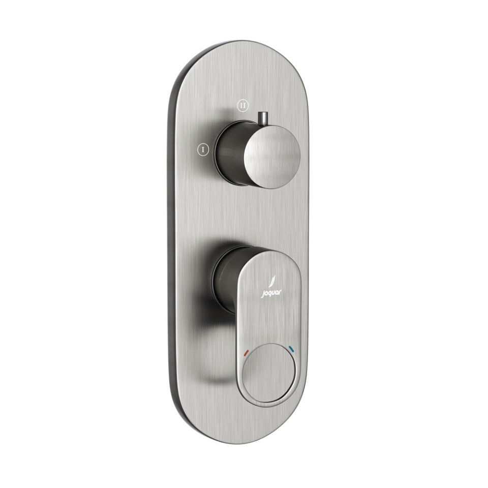 Jaquar Ornamix Prime Aquamax Single Lever Shower Mixer - Stainless Steel