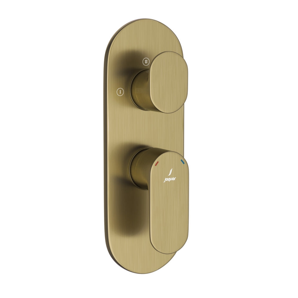 Jaquar Opal Prime Aquamax Exposed Part Kit of Single Lever Shower Mixer - Antique Bronze