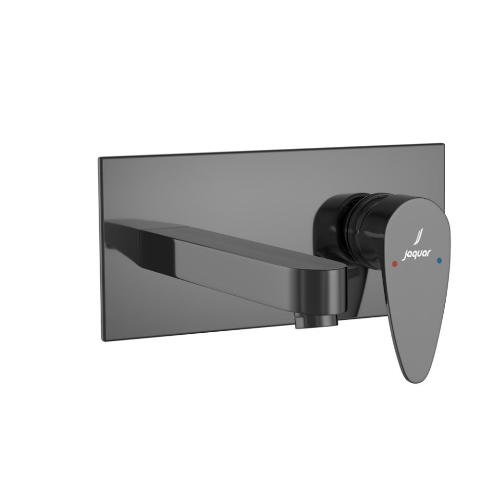 Jaquar Vignette Prime Exposed Part Kit of Single Lever Basin Mixer Wall Mounted - Black Chrome