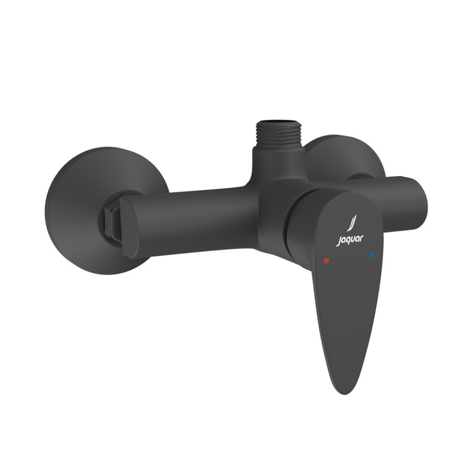Jaquar Vignette Prime Single Lever Exposed Shower Mixer - Black Matt