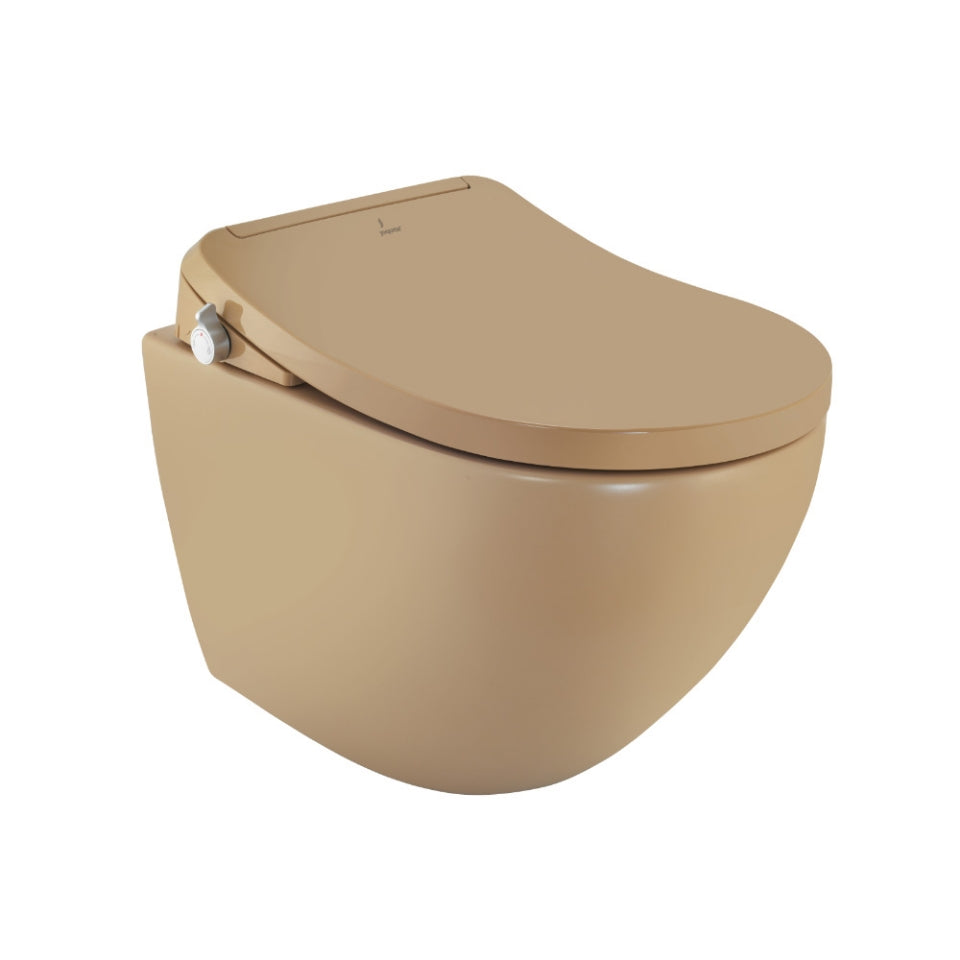 Jaquar Bidspa Rimless Blind Installation Wall Hung WC - Beige Matt