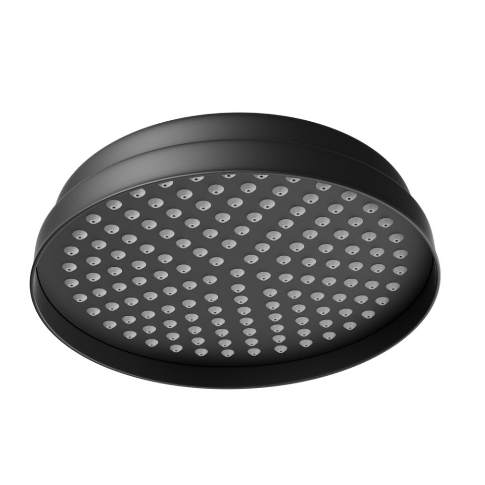 Jaquar Victorian Shower Head Round - Black Matt