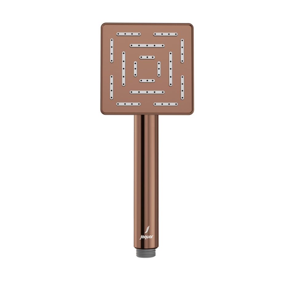 Jaquar Square Shape Maze Hand Shower - Blush Gold Bright PVD