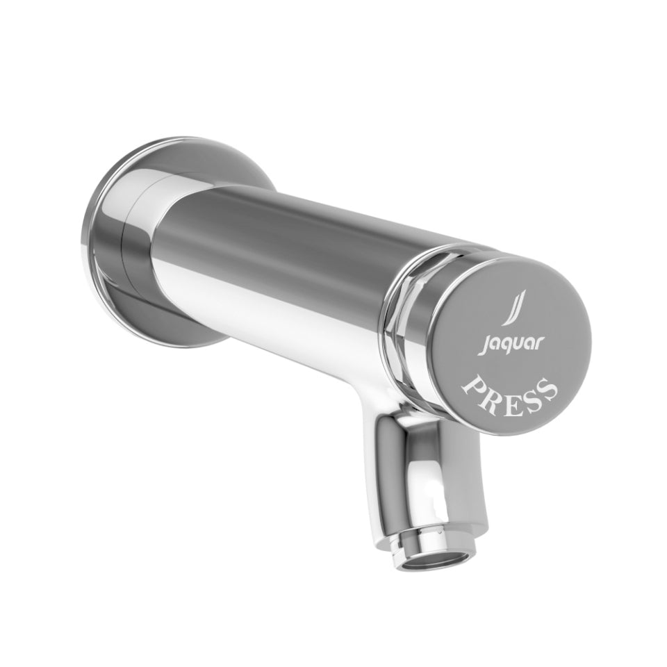 Jaquar Bib Cock (Angular Shape) Auto Closing System - Chrome