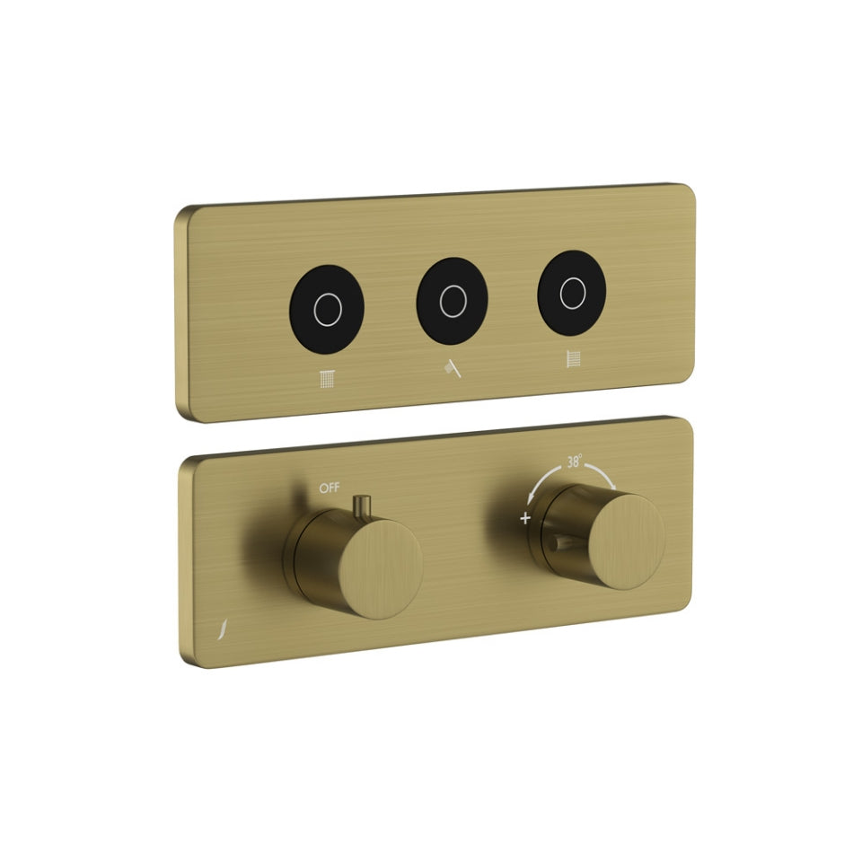 Jaquar Exposed Part Kit of Cloud Touch Shower System - Antique Bronze