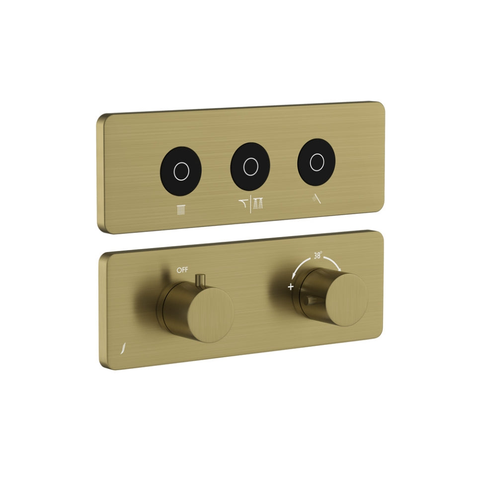 Jaquar Exposed Part Kit of Cloud Touch Shower System - Antique Bronze