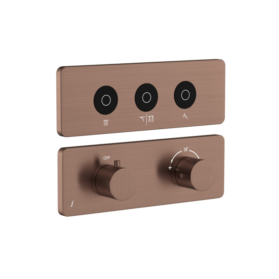 Jaquar Exposed Part Kit of Cloud Touch Shower System - Antique Copper