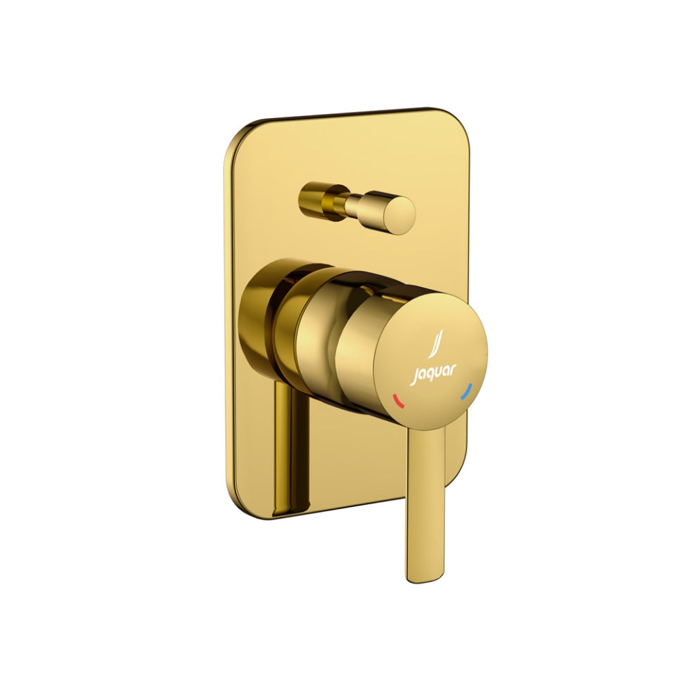 Jaquar Fusion Prime Single Lever Exposed Parts Kit of Hi-flow Diverter - Gold Bright PVD
