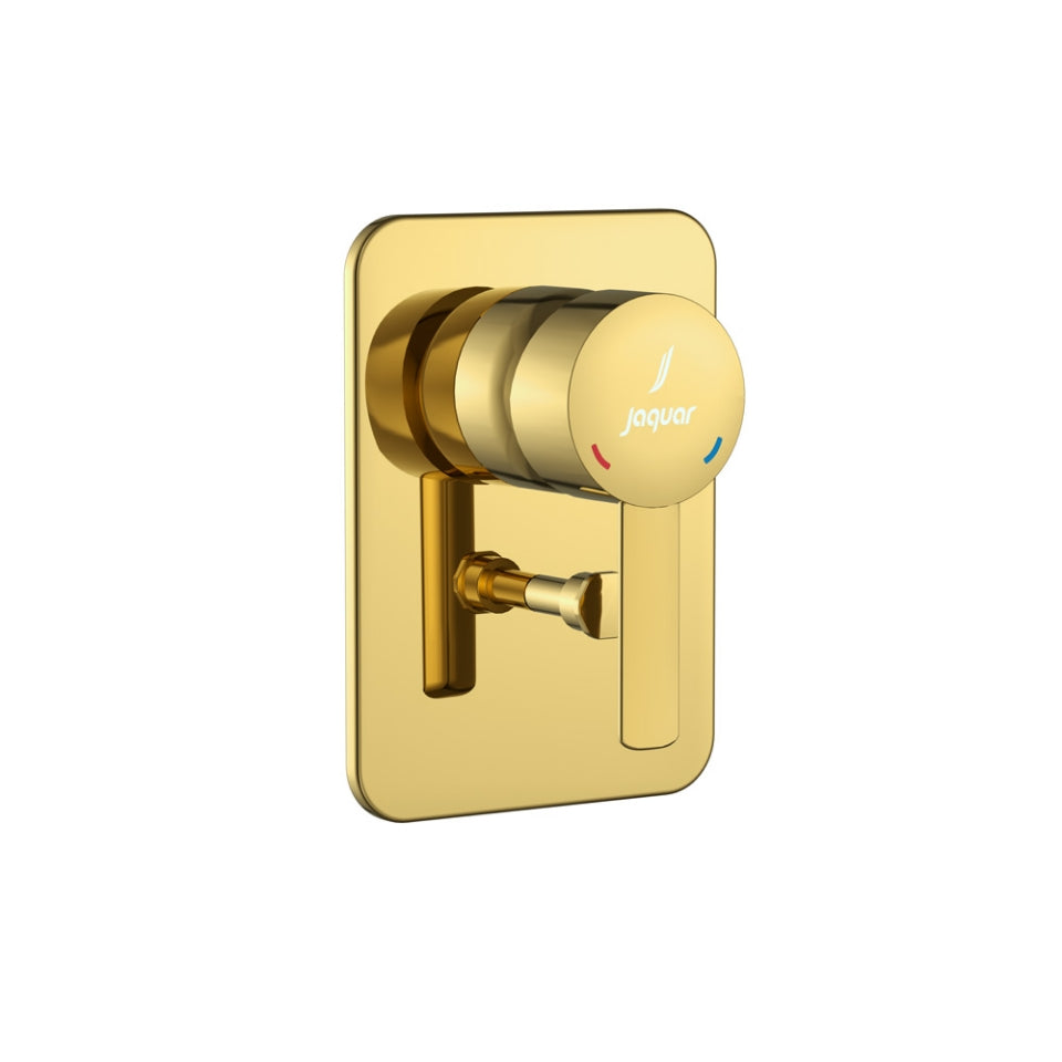 Jaquar Fusion Prime Single Lever 3-inlet Diverter Exposed parts kit - Gold Bright PVD