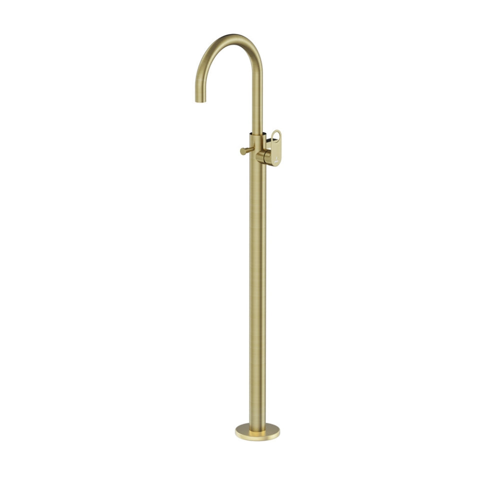 Jaquar Ornamix Prime Exposed Parts of Floor Mounted Single Lever Bath Mixer - Antique Bronze