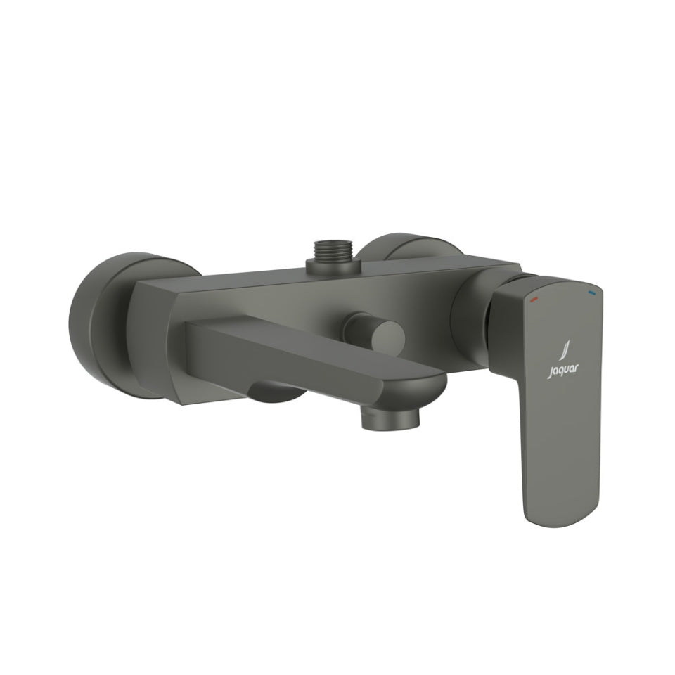 Jaquar Kubix Prime Single Lever Wall Mixer - Graphite