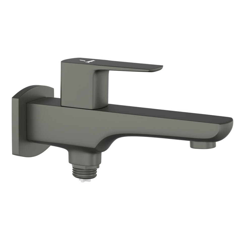 Jaquar Kubix Prime 2 Way Bib Cock - Graphite