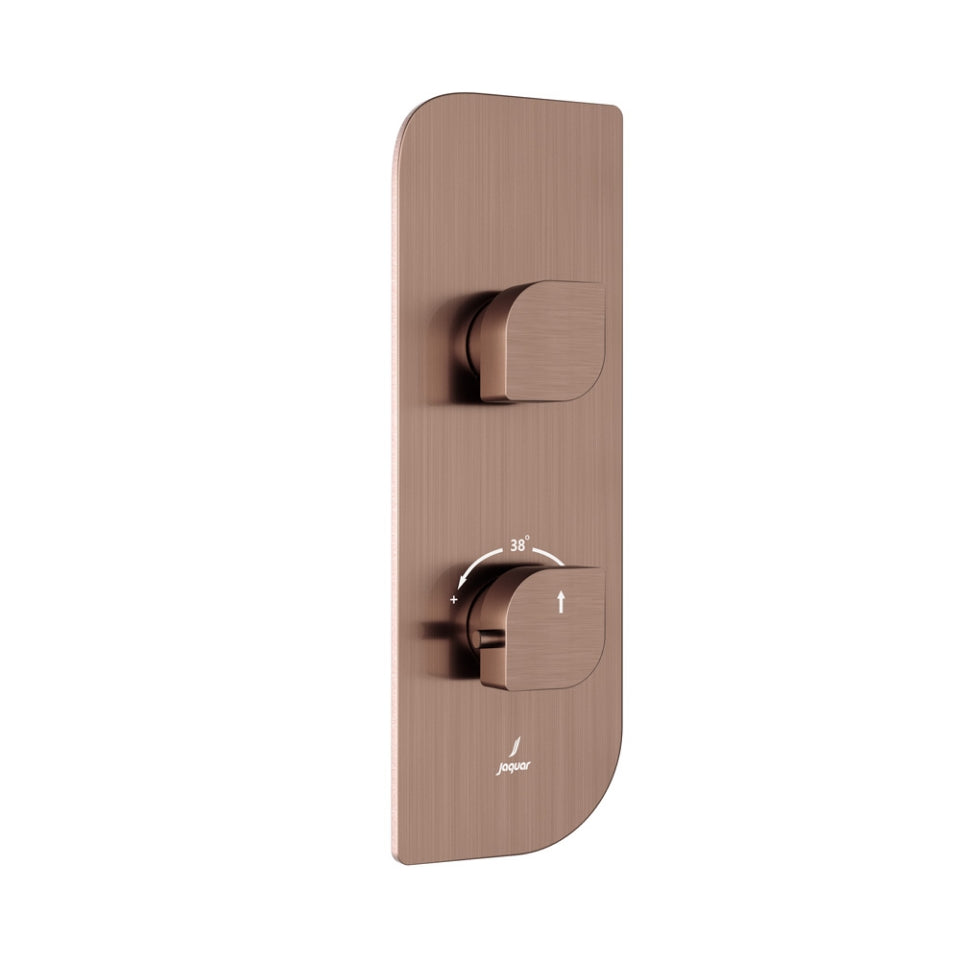 Jaquar Alive Aquamax Thermostatic Shower Mixer - Antique Copper