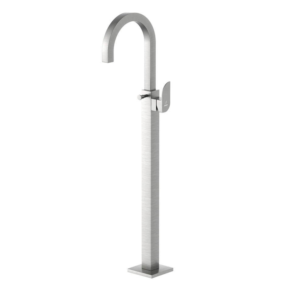 Jaquar Alive Exposed Parts of Floor Mounted Single Lever Bath Mixer - Stainless Steel