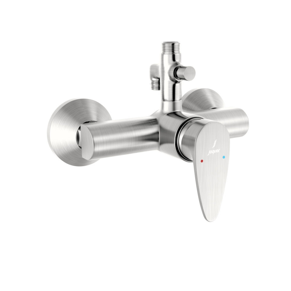 Jaquar Vignette Prime Single Lever Exposed Shower Mixer - Stainless Steel