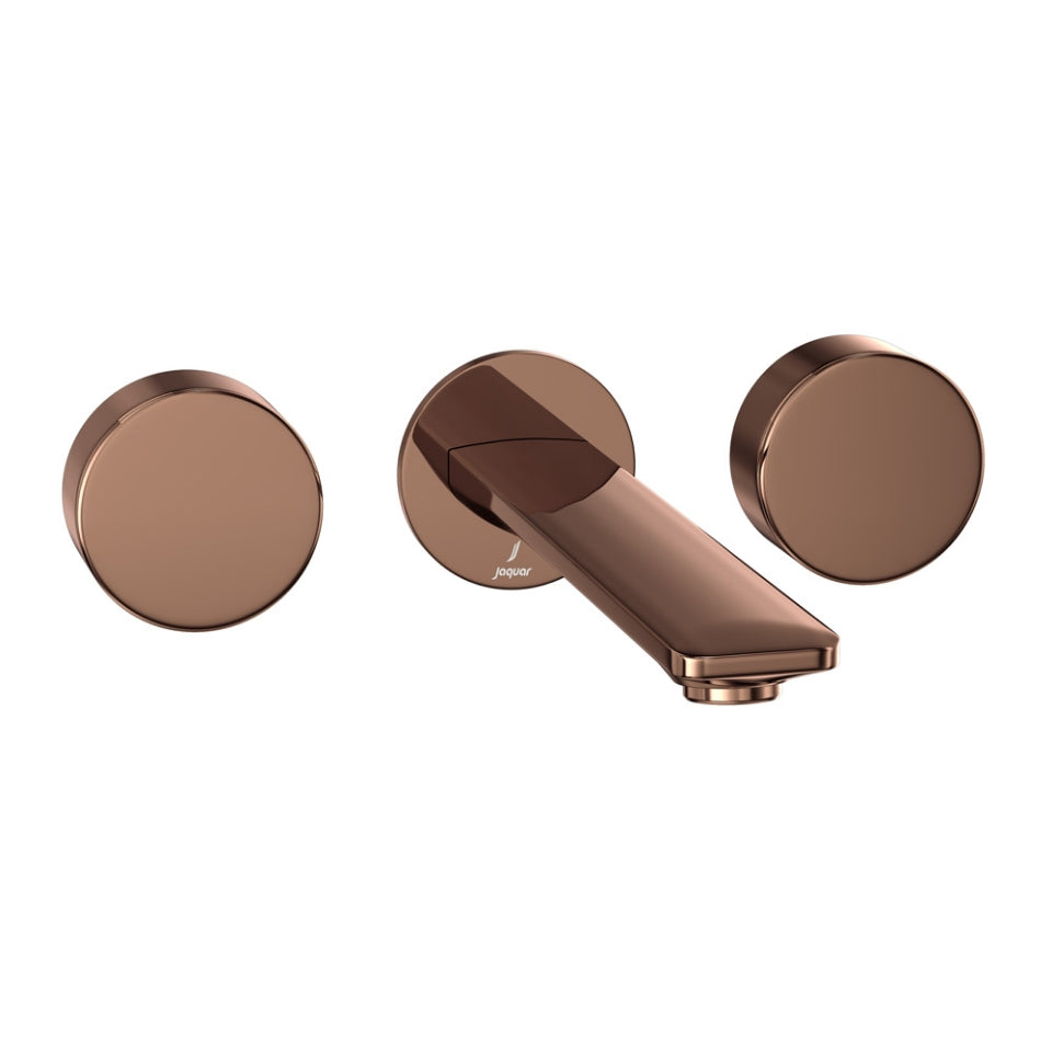 Jaquar Laguna Exposed Part Kit of Two Concealed Stop Cocks - Blush Gold Bright PVD