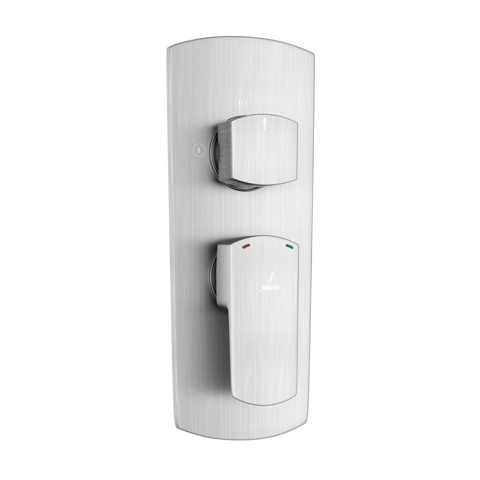 Jaquar Kubix Prime Aquamax Exposed Part Kit of Single Lever Shower Mixer - Stainless Steel