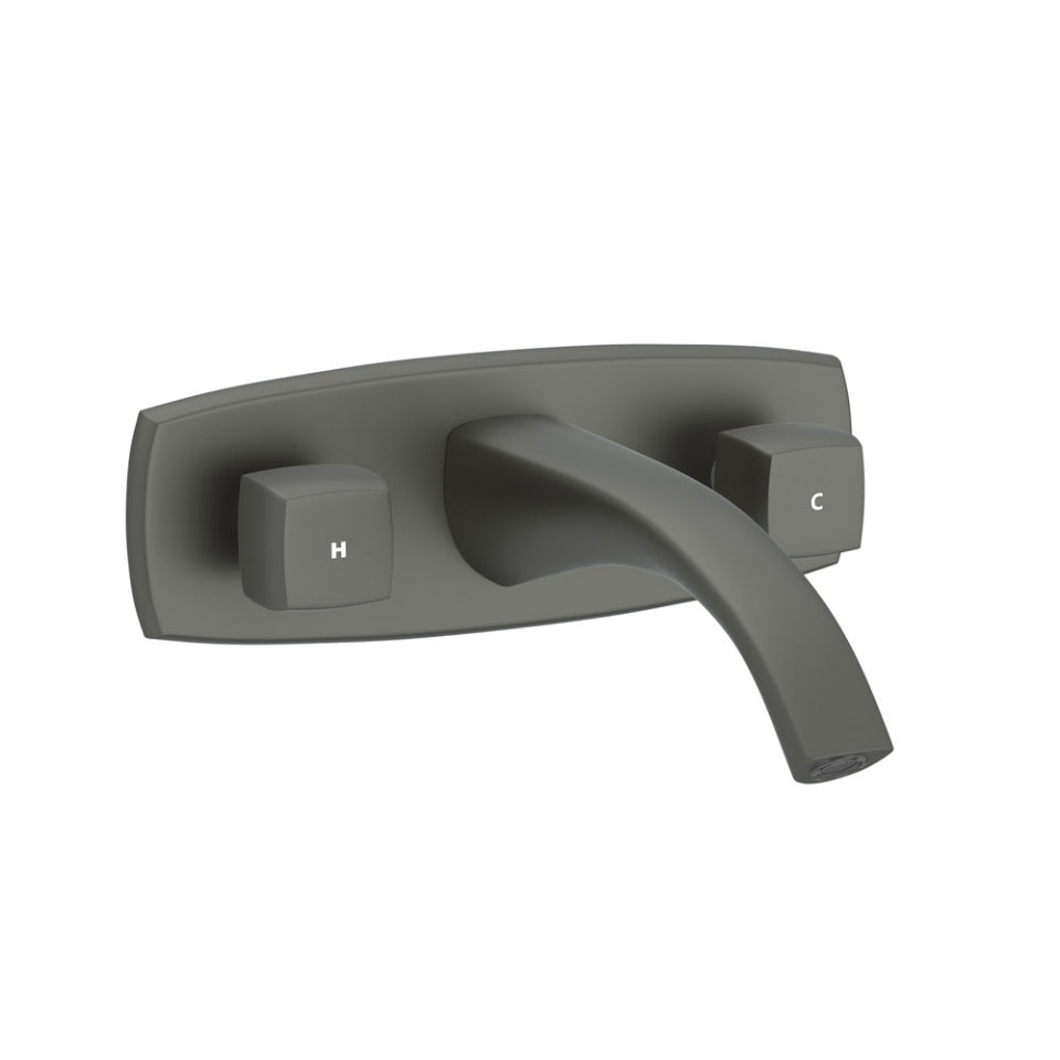 Jaquar Two Concealed Stop Cocks - Graphite