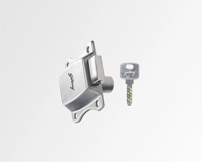 Godrej 32mm Curvo Wardrobe Lock (8011)