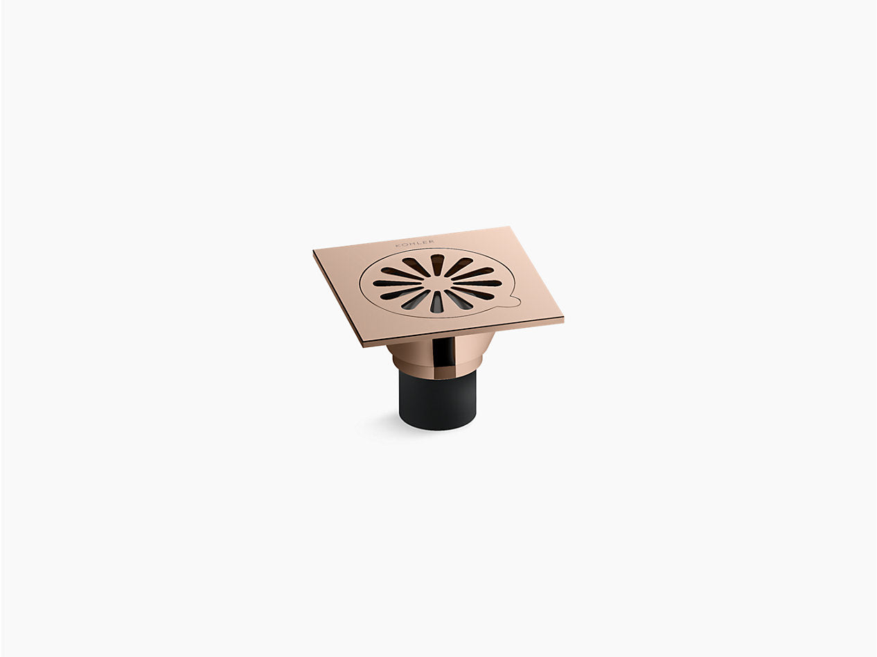 Kohler Floor Drain Complementary (K-7275IN-BRD) in Brushed Rose Gold