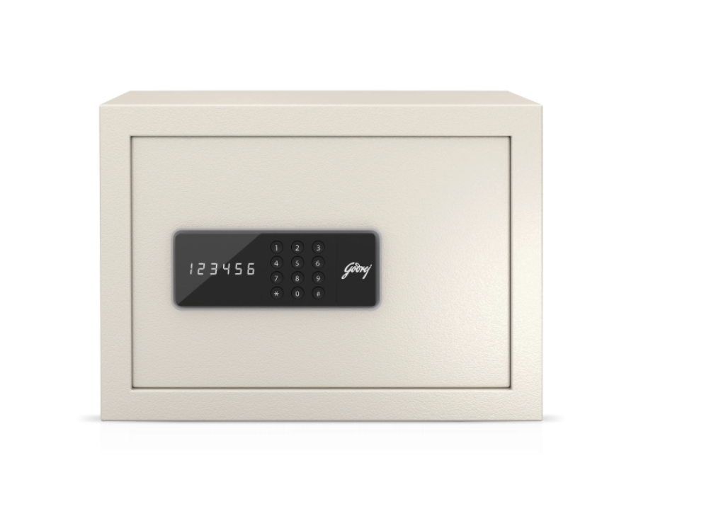 Godrej NX PRO Digital Safe Home Locker 15L (Ebony/Ivory)