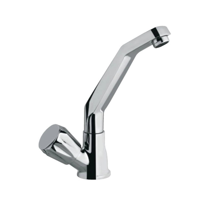 Jaquar Continental 'J’ Shaped Sink Cock (CON-CHR-359KN)