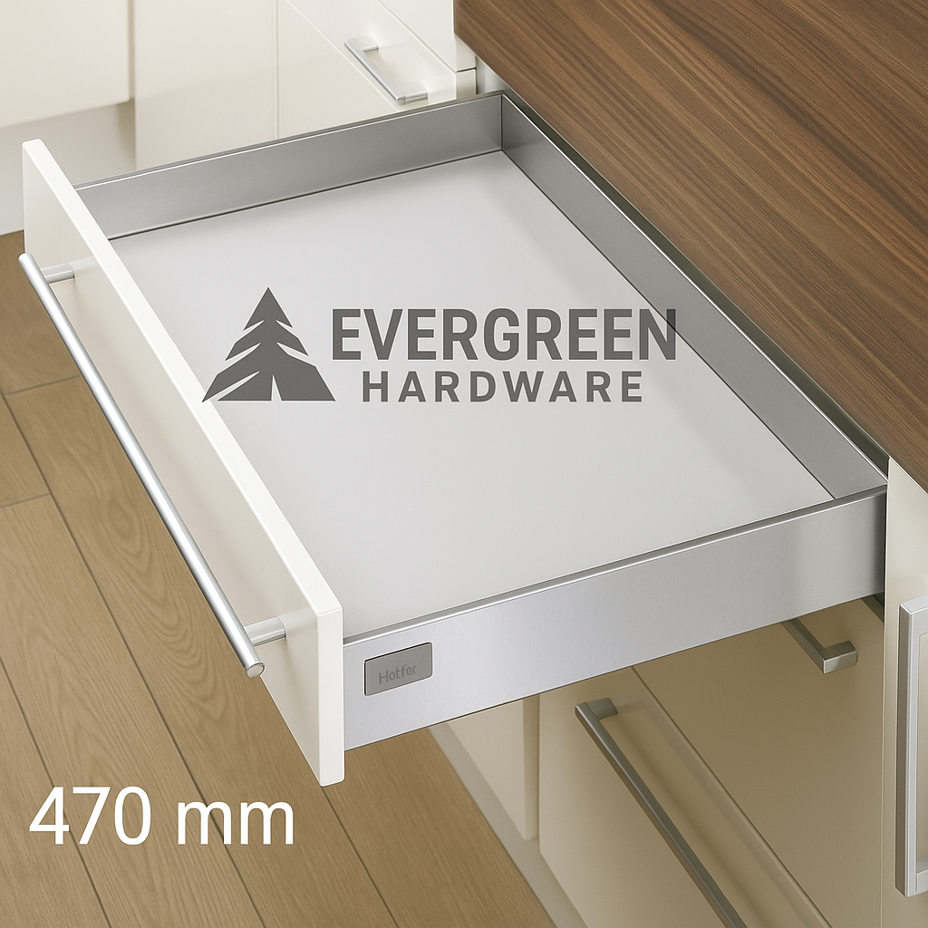 Hettich Innotech (Tandem Box) 470MM 30 KG Full Extn. Silent