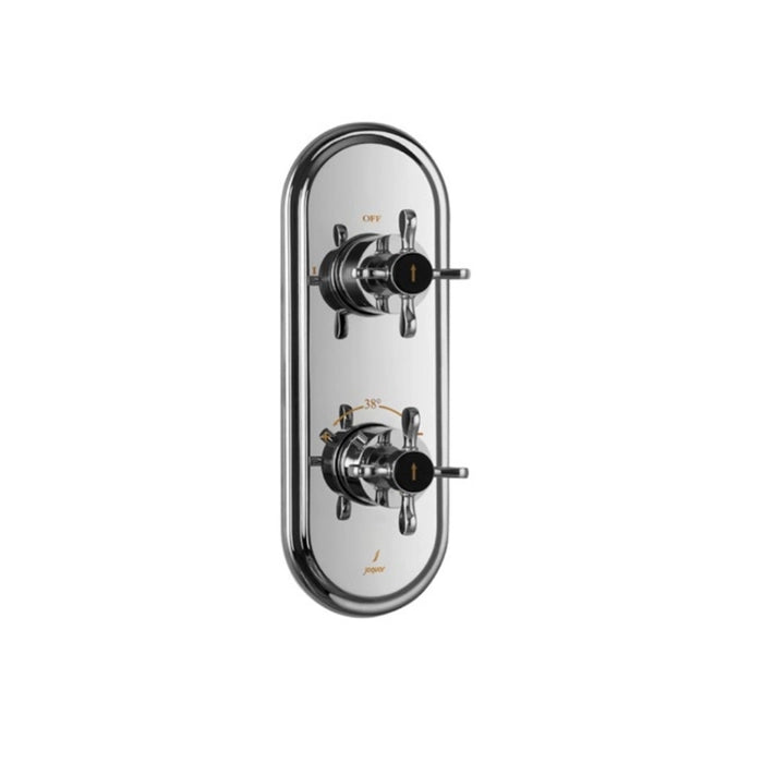 Jaquar Queen's Prime Aquamax Thermostatic 2-way Diverter Upper (QQP-CHR-7681KPM)