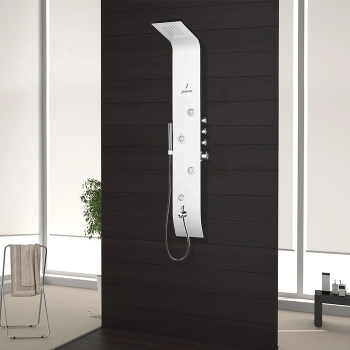 Jaquar Shower Panel Curve Neo Shower Panel White Matt (JPL-WHT-TMCURVENEO)