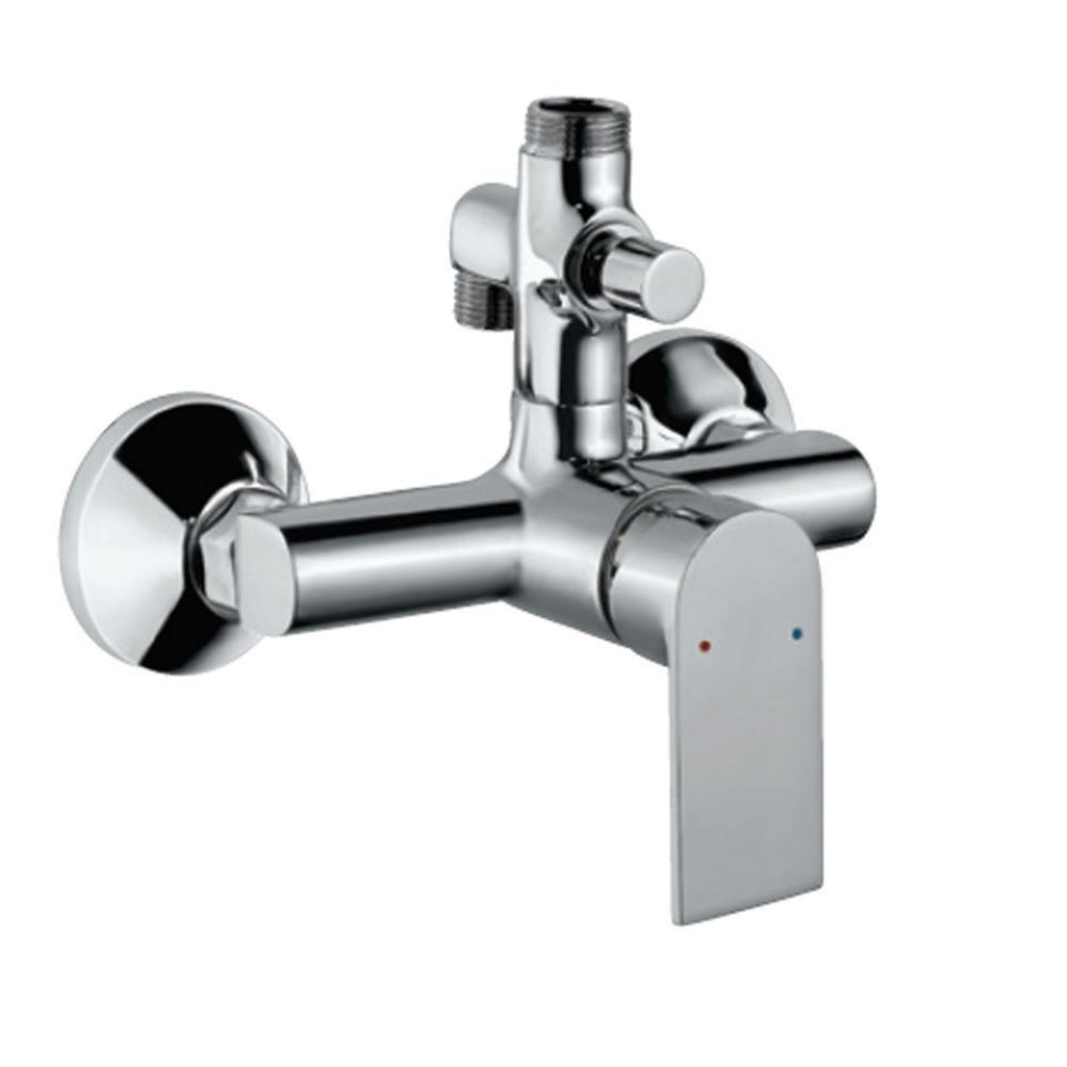 Jaquar Lyric Single Lever Exposed Shower Mixer - Chrome