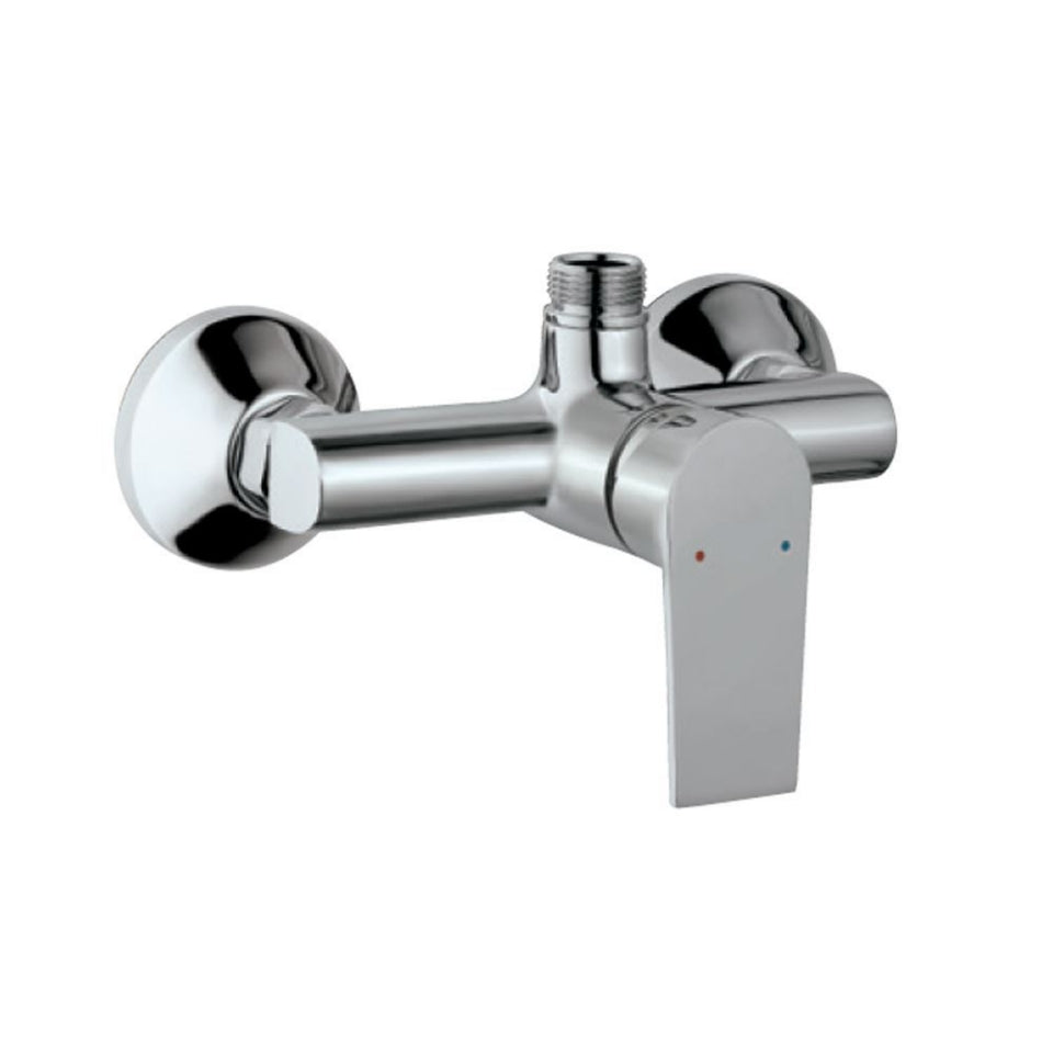 Jaquar Aria Single Lever Exposed Shower Mixer - Chrome
