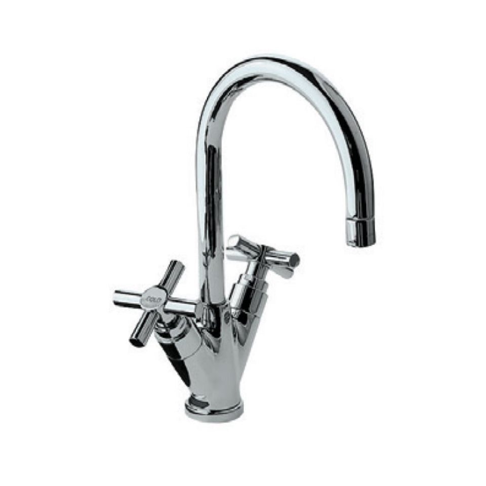 Jaquar Solo Central Hole Basin Mixer - Chrome